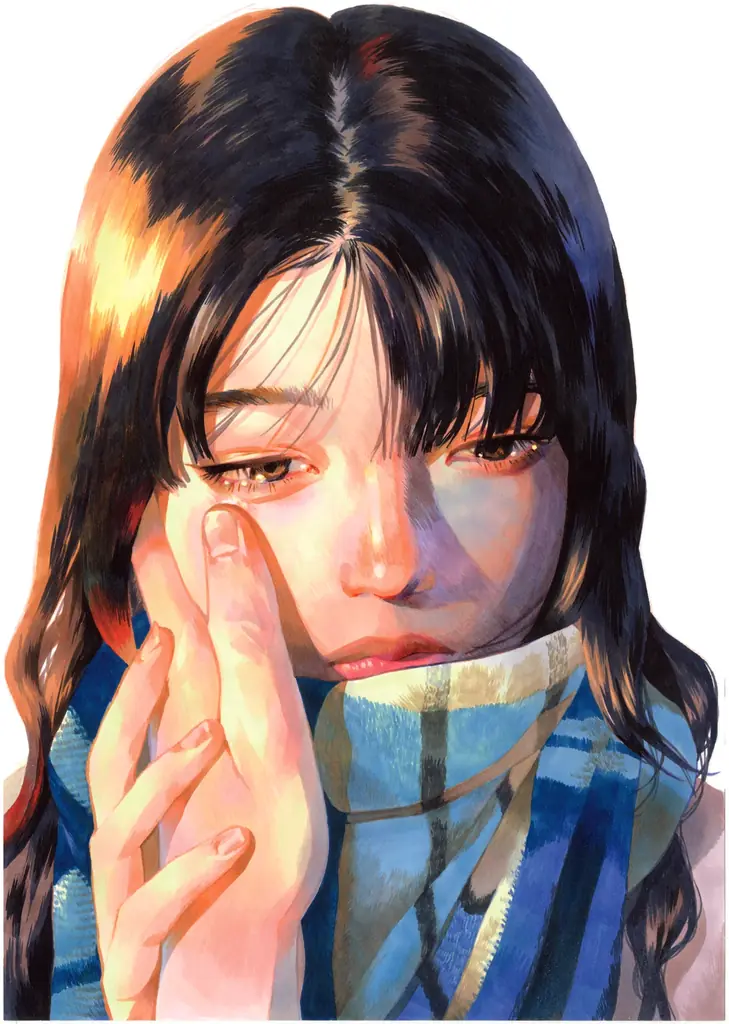 TikTokでメイキング動画が大バズり！　心揺さぶるアナログ絵、ついに書籍化。『朝まだき ちょむ作品集』10月23日発売 画像 5