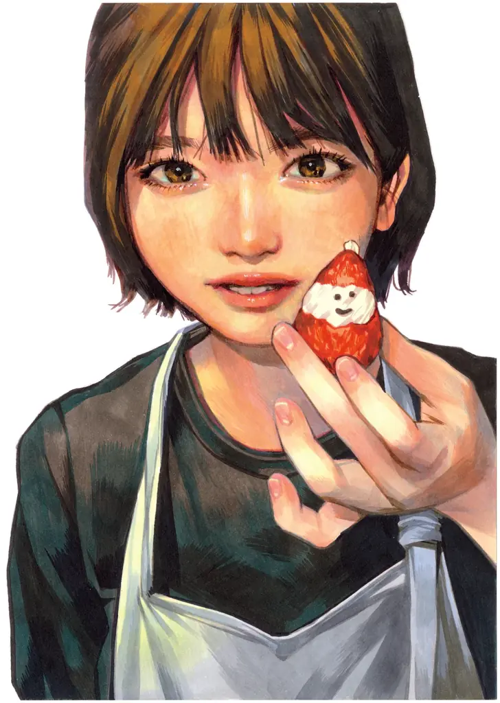 TikTokでメイキング動画が大バズり！　心揺さぶるアナログ絵、ついに書籍化。『朝まだき ちょむ作品集』10月23日発売 画像 6