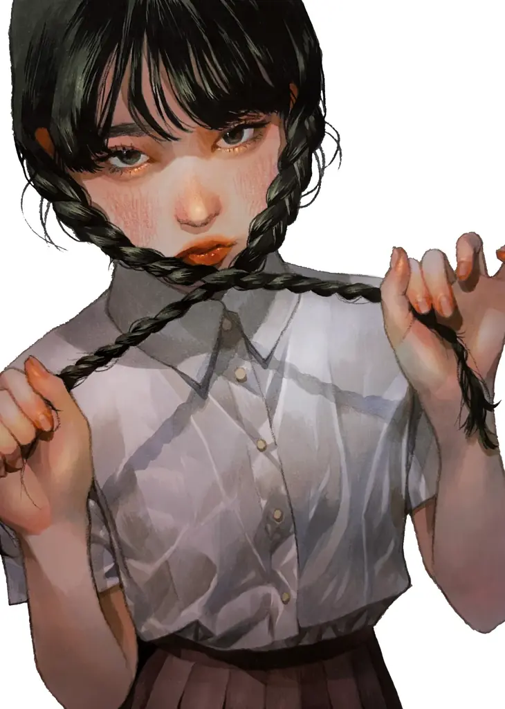 TikTokでメイキング動画が大バズり！　心揺さぶるアナログ絵、ついに書籍化。『朝まだき ちょむ作品集』10月23日発売 画像 8