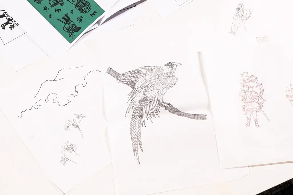 「雉打ち・お花摘み」「一本立てる」 登山で使われる俗語をモチーフにした「山と溪谷手ぬぐい」2種類を10月25日、26日開催のイベントで発売！ 画像 9