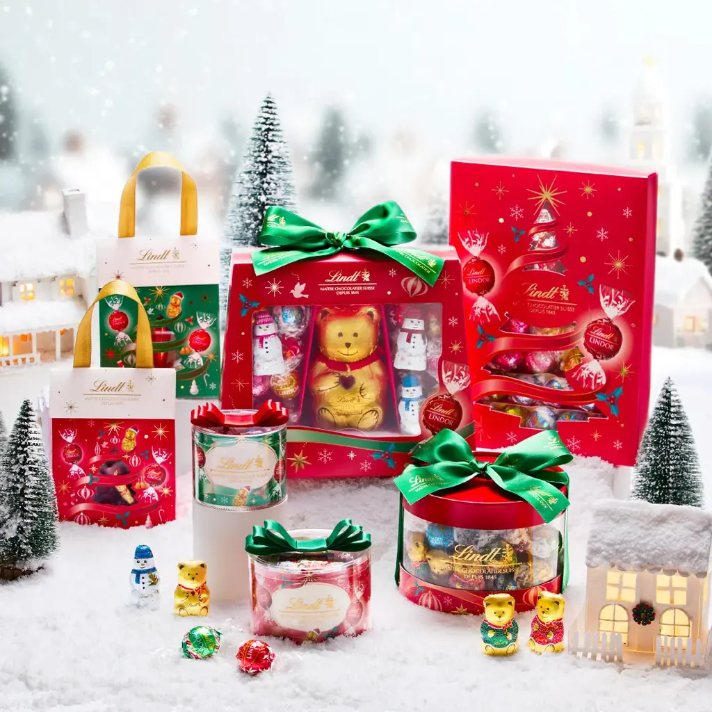 “LINDOR HOLIDAY　一粒からはじまる、あなたへの贈り物” 心ときめく「リンツ クリスマスコレクション 2025」が11月1日より発売開始 画像 2