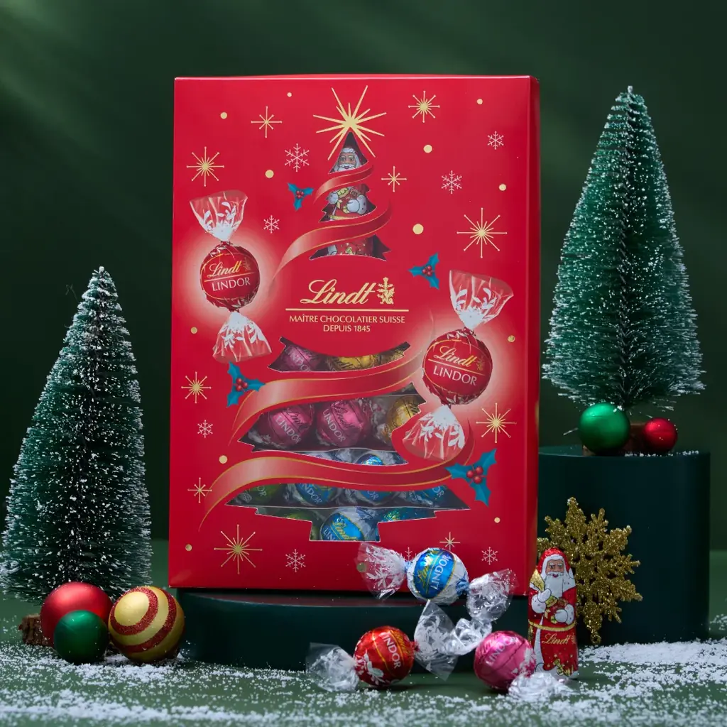 “LINDOR HOLIDAY　一粒からはじまる、あなたへの贈り物” 心ときめく「リンツ クリスマスコレクション 2025」が11月1日より発売開始 画像 3