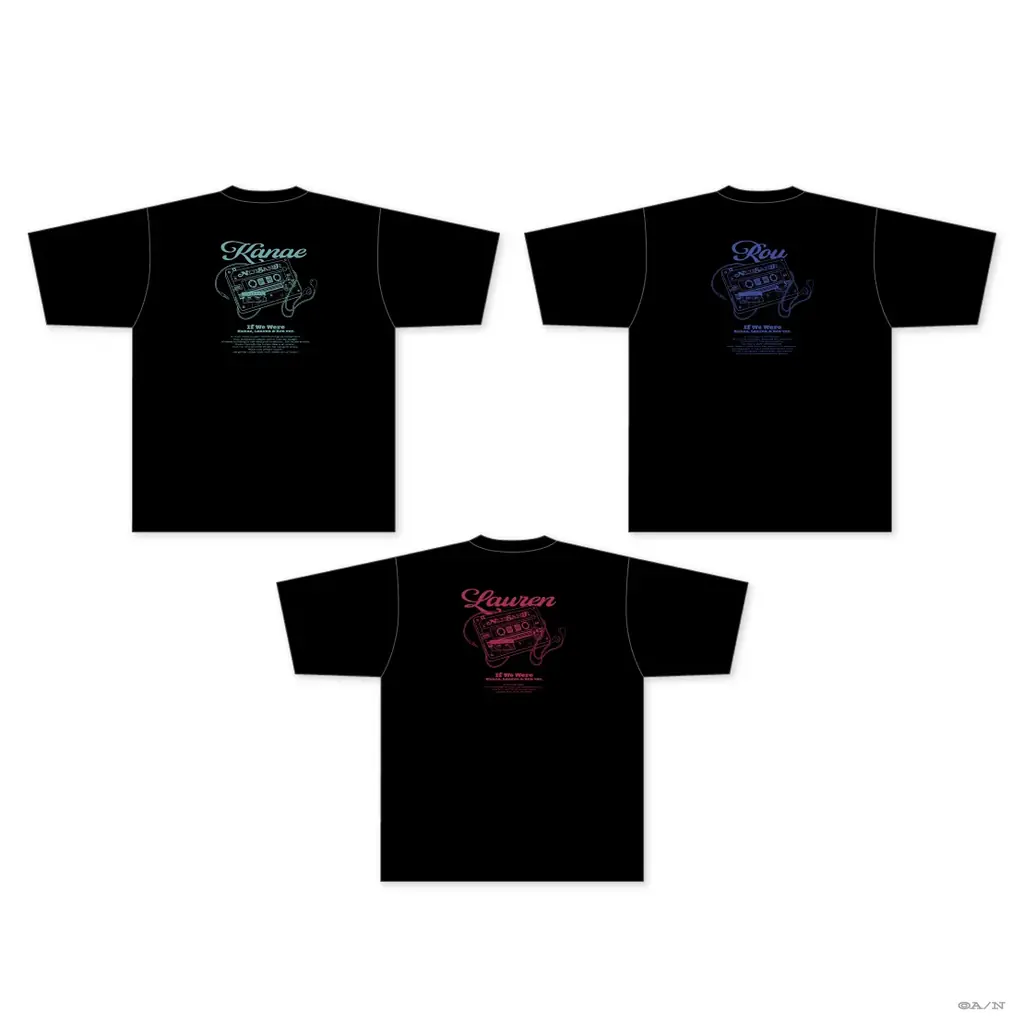 にじさんじから「If We Were ~Kanae, Lauren & Rou ver.~」グッズが登場！2025年10月24日(金)18時よりにじストアにて販売決定！ 画像 11
