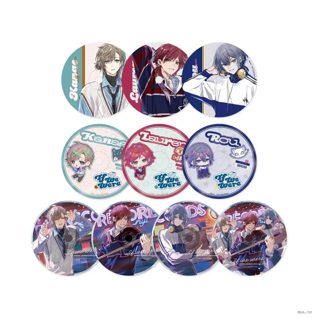 にじさんじから「If We Were ~Kanae, Lauren & Rou ver.~」グッズが登場！2025年10月24日(金)18時よりにじストアにて販売決定！ 画像 13