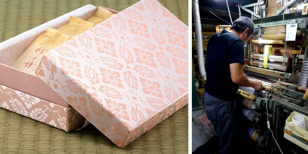 伝統の西陣織×誕生40周年の和菓子「紡ぎ詩」がコラボした、“こころを紡ぐ”特別なひと箱。公式WEBにて数量限定販売いたします。 画像 6