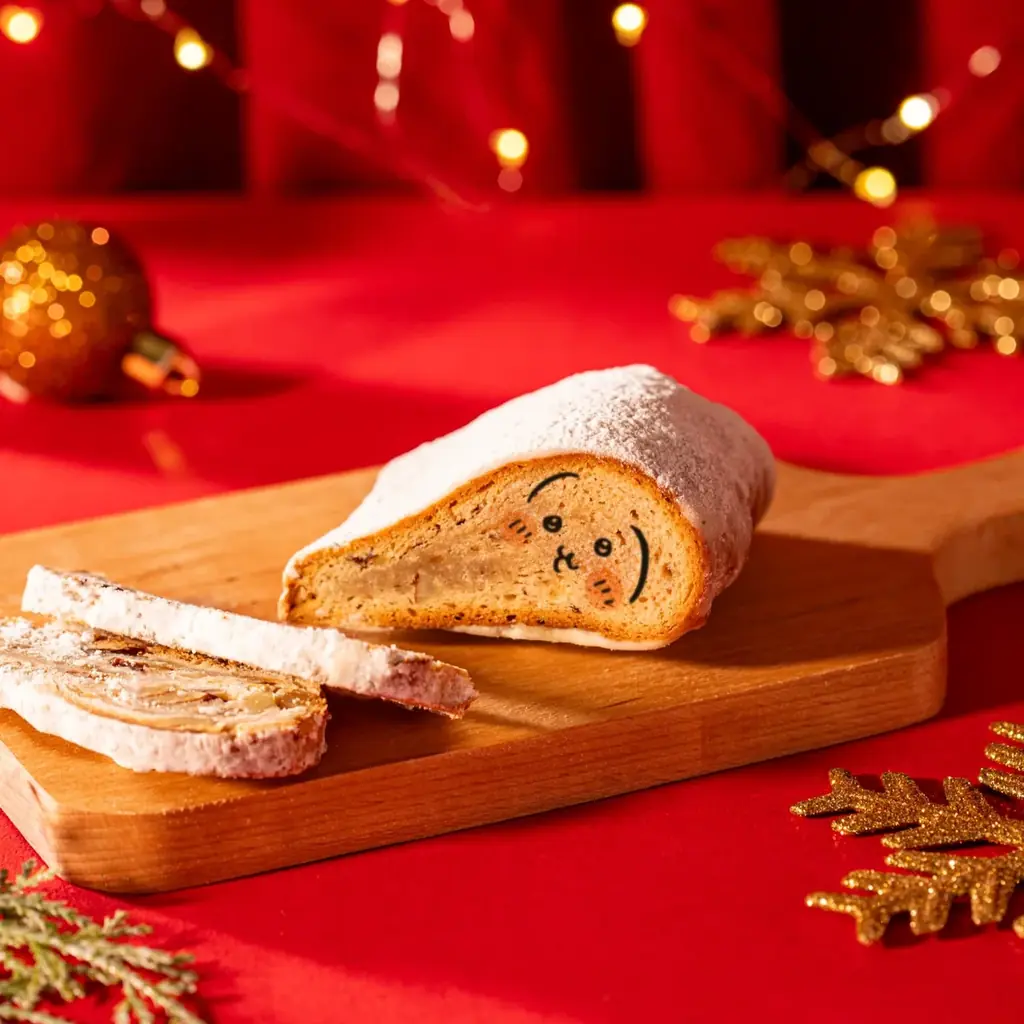 漫画を再現！うさぎがシュトーレンに！「ちいかわベーカリー」にクリスマス限定のギフトセットが数量限定で登場！ 画像 4