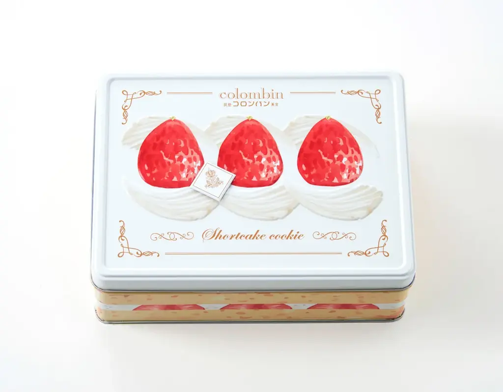 洋菓子のコロンバン“まるでショートケーキ”なクッキー缶を期間限定販売 画像 2