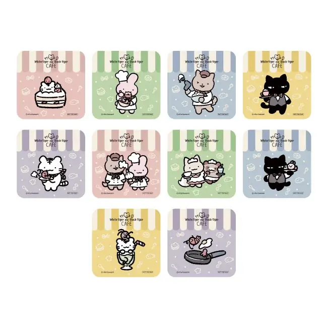 かわいくてクスっと笑える漫画が話題の『ホワイトタイガーとブラックタイガー』コラボカフェが東京・渋谷に2025年11月7日（金）より期間限定OPEN!! 画像 10