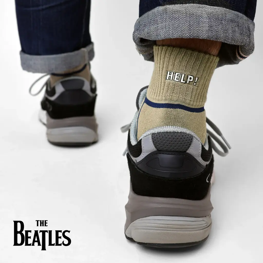 ザ・ビートルズ「HELP!」発売60周年！アルバムのデザインを落とし込んだソックス第2弾 画像 3