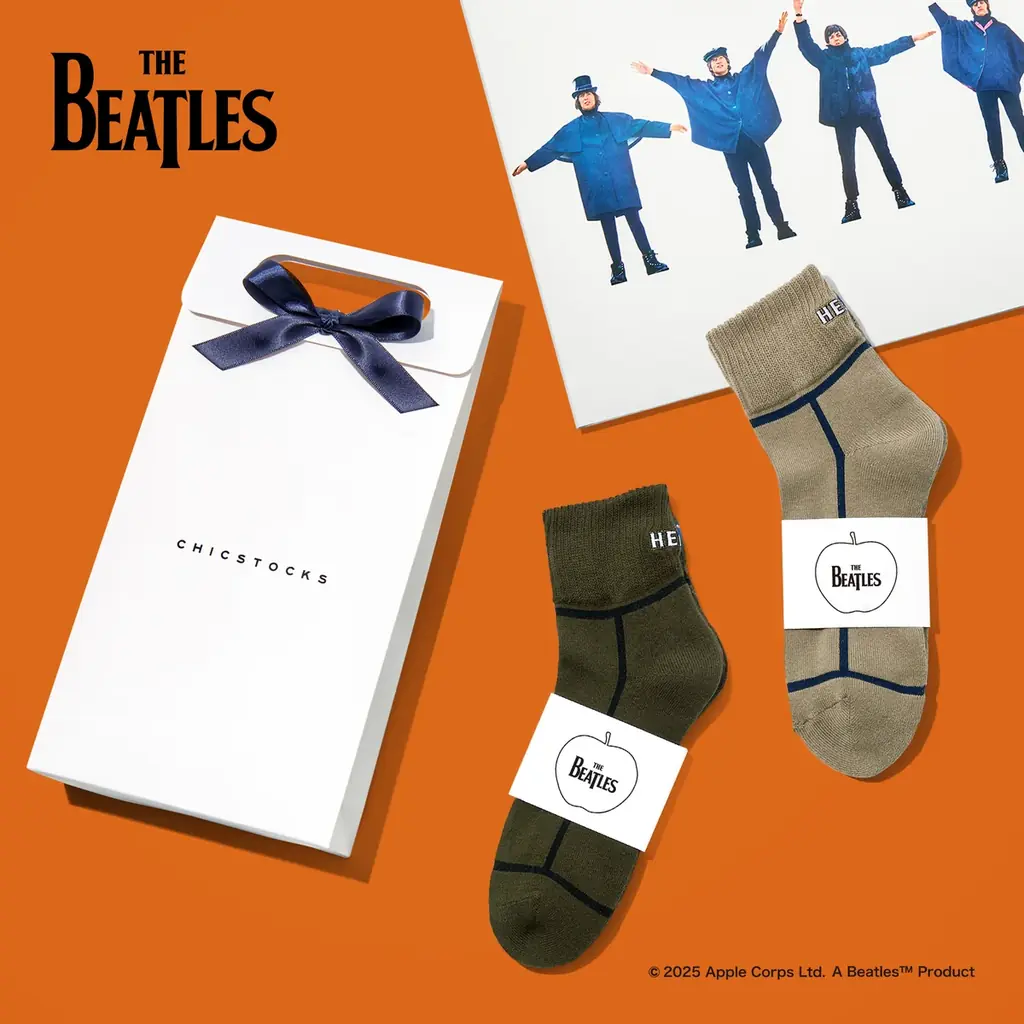 ザ・ビートルズ「HELP!」発売60周年！アルバムのデザインを落とし込んだソックス第2弾 画像 5
