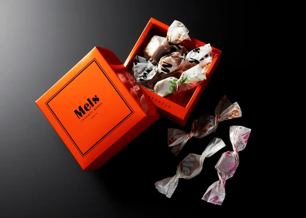 渋谷限定「Mels CARAMELWORKS」× 大阪堀江の人気アパレルブランド「Démodée（デモデ）」 遊び心溢れるコラボポーチと人気商品「Melmel」の限定セットが11/1（土）から新発売！ 画像 7