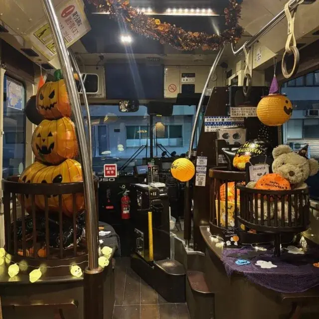 【両備バスからのお知らせ】みんなで飾った「ハロウィンバス」が運行開始！玉野と東備、ふたつの営業所から笑顔を乗せて岡山の街へ 画像 3