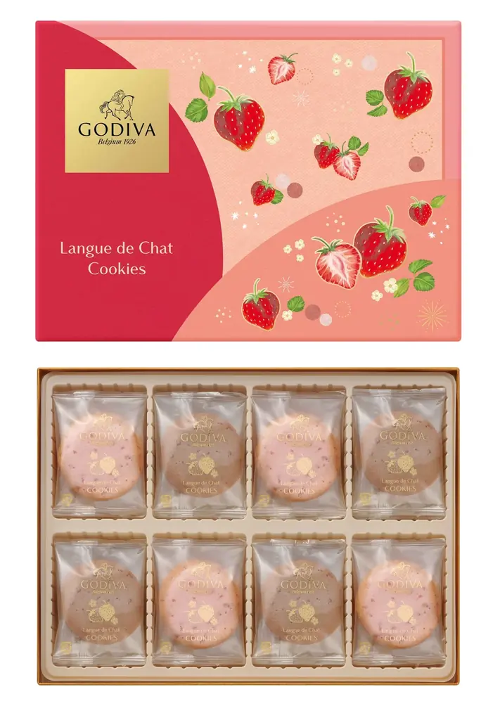 ゴディバのバレンタインに人気の焼き菓子が登場　ストロベリーフレーバーのサブレショコラやプティガトー、ティグレなど6種類を発売 画像 12