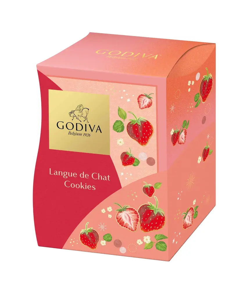 ゴディバのバレンタインに人気の焼き菓子が登場　ストロベリーフレーバーのサブレショコラやプティガトー、ティグレなど6種類を発売 画像 13