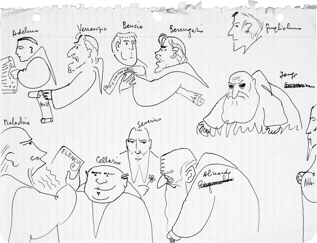 ウンベルト・エーコ『薔薇の名前［完全版］』、2025年12月25日頃刊行！ 画像 2