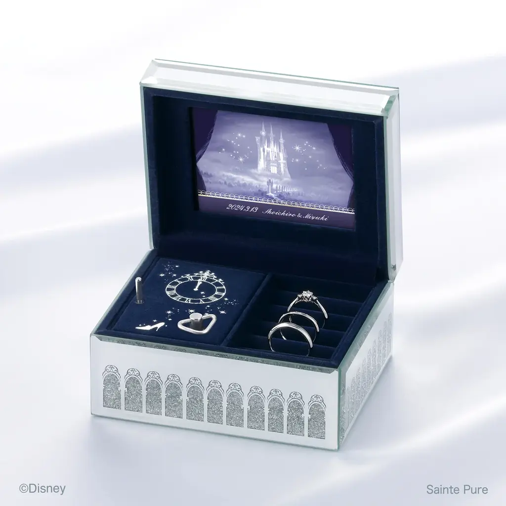 長野県の婚約指輪・結婚指輪専門店 一真堂にて、ディズニー『シンデレラ』ブライダルコレクション2026年限定モデルの正規取り扱いを開始。 画像 12