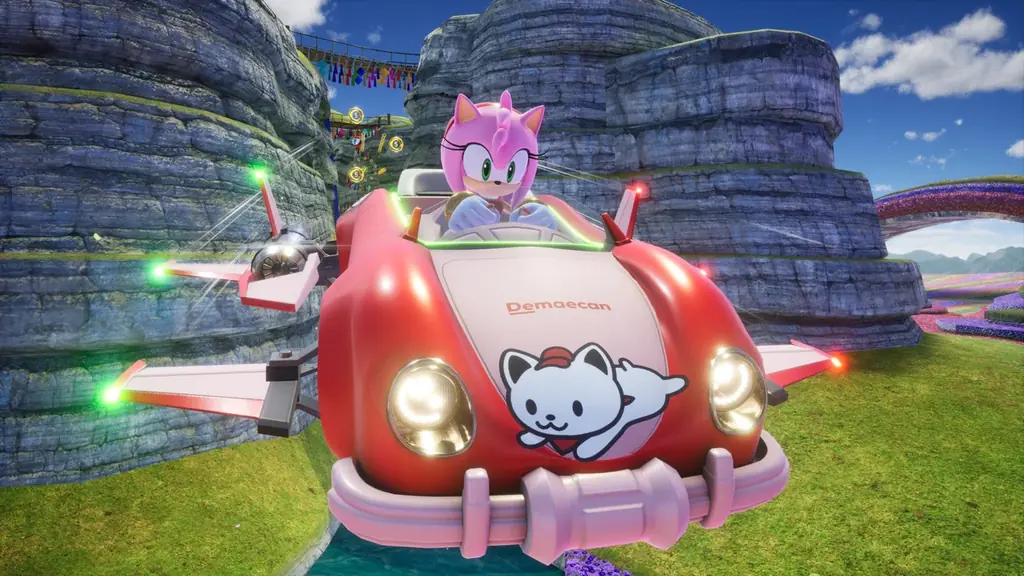 10月30日（木）20時より放送の公式生配信番組「ソニステ！」にて『ソニックレーシング クロスワールド』企業対抗戦開催！集英社、出前館、BEYBLADE X、森永製菓がオリジナルマシンで参戦 画像 3