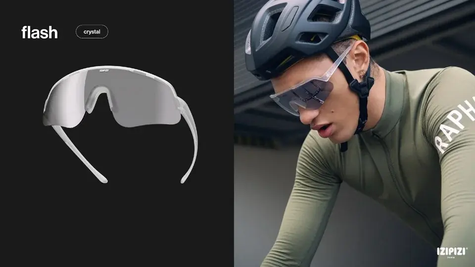 【新発売】パリ発アイウェアブランド「IZIPIZI」（イジピジ）からスポーツコレクション初の調光レンズモデル「FLASH」が登場。 画像 4