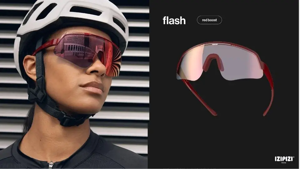 【新発売】パリ発アイウェアブランド「IZIPIZI」（イジピジ）からスポーツコレクション初の調光レンズモデル「FLASH」が登場。 画像 5