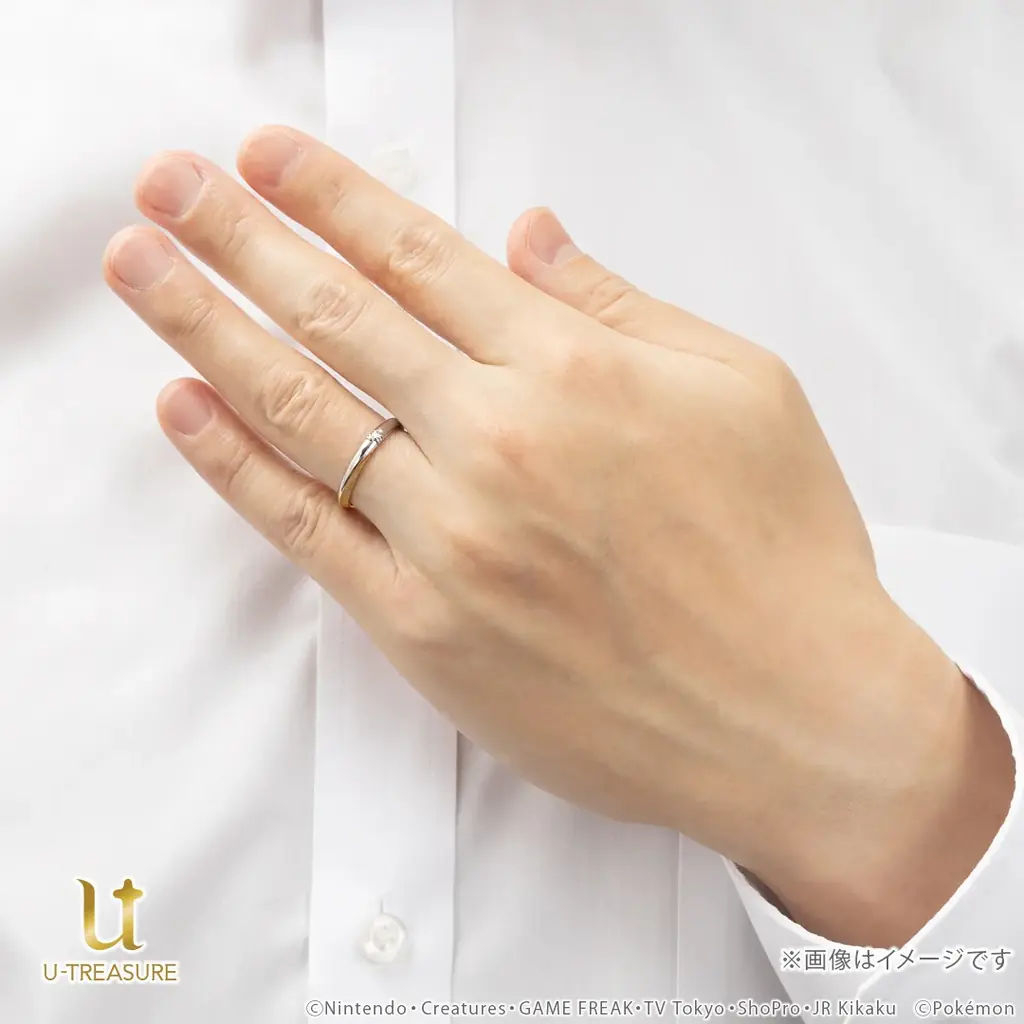 【ポケットモンスター】エーフィ&ブラッキーのシルエットがデザインされたペアリング（結婚指輪）が登場！10月24日（金）発売 画像 11