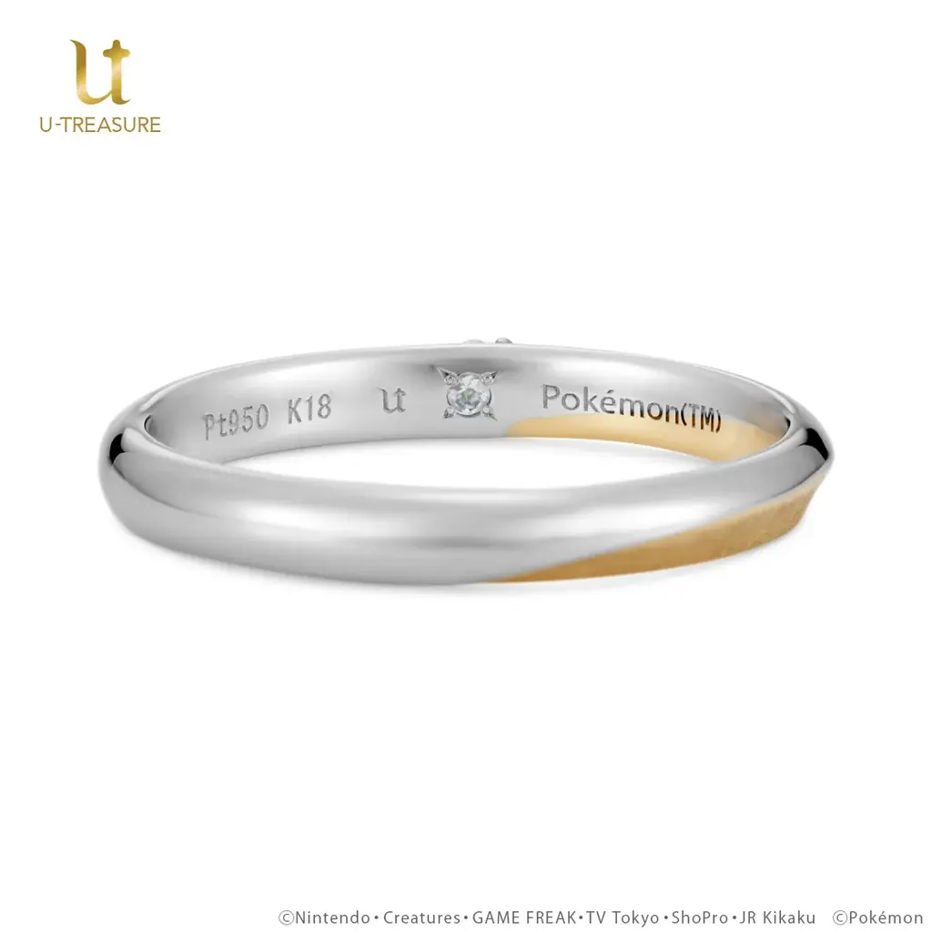 【ポケットモンスター】エーフィ&ブラッキーのシルエットがデザインされたペアリング（結婚指輪）が登場！10月24日（金）発売 画像 14