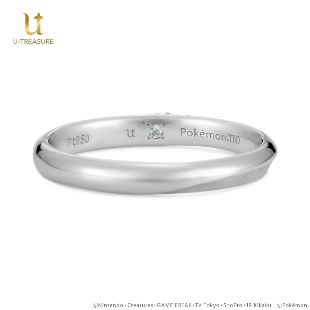 【ポケットモンスター】エーフィ&ブラッキーのシルエットがデザインされたペアリング（結婚指輪）が登場！10月24日（金）発売 画像 17