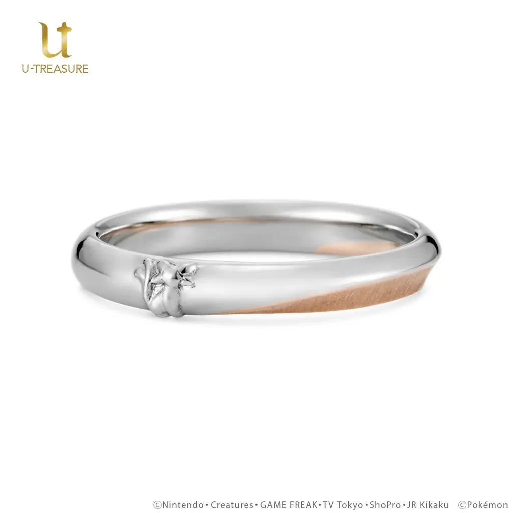 【ポケットモンスター】エーフィ&ブラッキーのシルエットがデザインされたペアリング（結婚指輪）が登場！10月24日（金）発売 画像 4