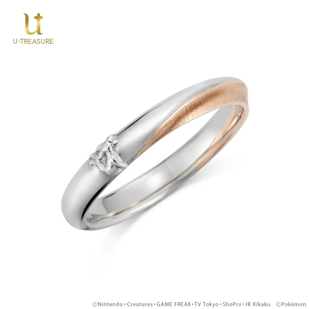 【ポケットモンスター】エーフィ&ブラッキーのシルエットがデザインされたペアリング（結婚指輪）が登場！10月24日（金）発売 画像 5