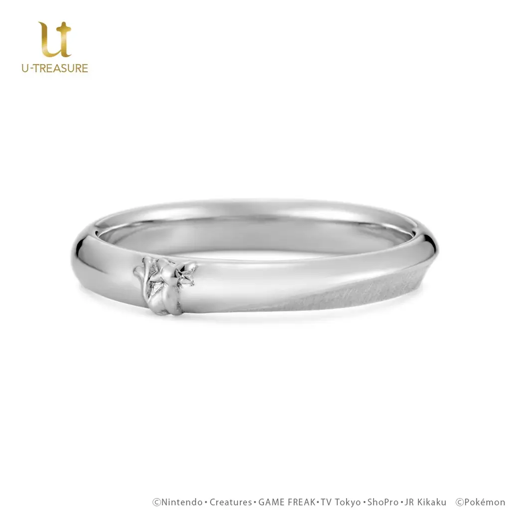 【ポケットモンスター】エーフィ&ブラッキーのシルエットがデザインされたペアリング（結婚指輪）が登場！10月24日（金）発売 画像 7