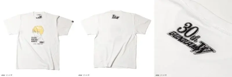 30周年を迎える『新機動戦記ガンダムW』より新キービジュアルとイラストを使用した新作Ｔシャツが登場！ 画像 10