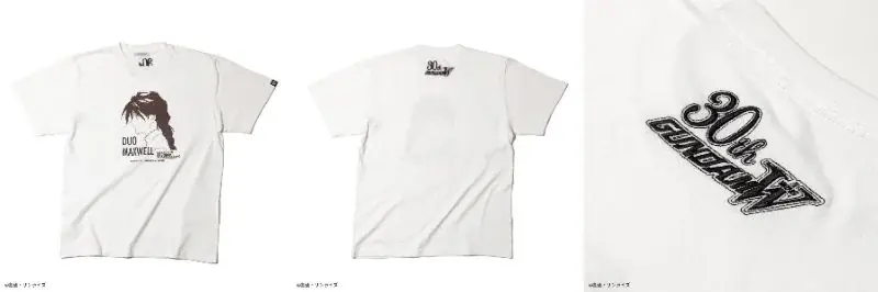 30周年を迎える『新機動戦記ガンダムW』より新キービジュアルとイラストを使用した新作Ｔシャツが登場！ 画像 6