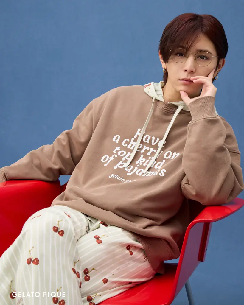 【gelato pique(ジェラート ピケ)】山田涼介氏が纏う、大人の遊び心を感じさせる柄やスタイリングで魅せる冬の新作ルームウェアコレクション！特設ページやムービーを公開＜10月24日(金)＞ 画像 4