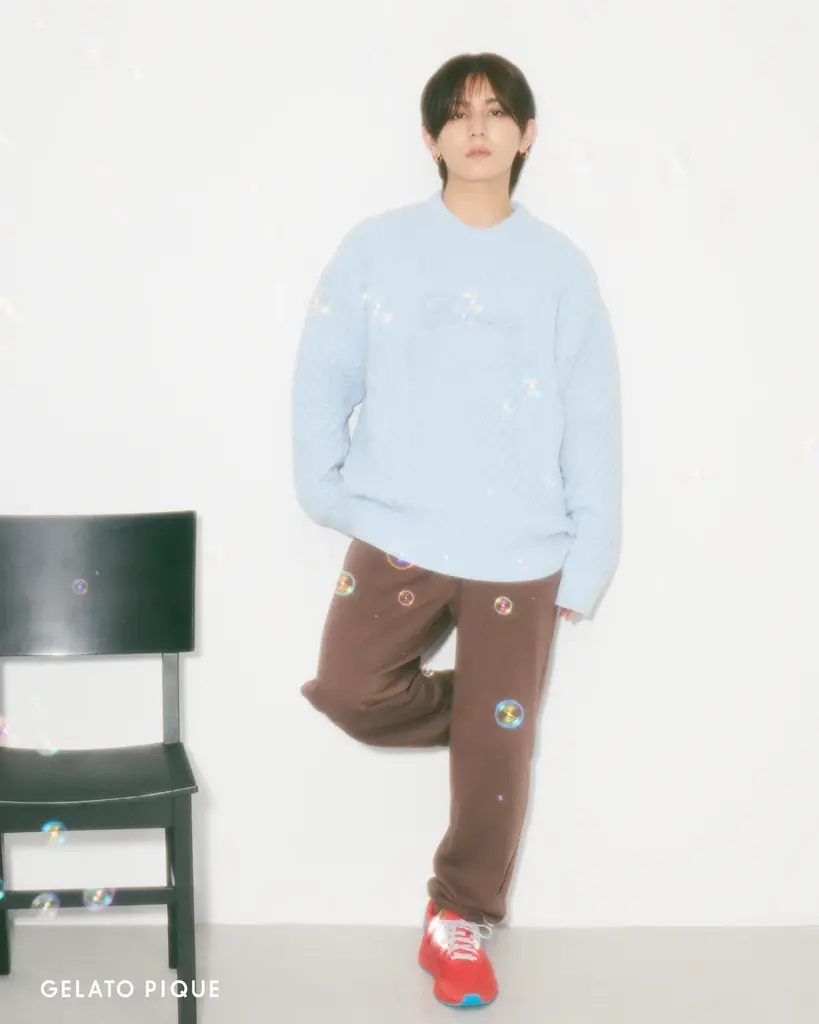 【gelato pique(ジェラート ピケ)】山田涼介氏が纏う、大人の遊び心を感じさせる柄やスタイリングで魅せる冬の新作ルームウェアコレクション！特設ページやムービーを公開＜10月24日(金)＞ 画像 9