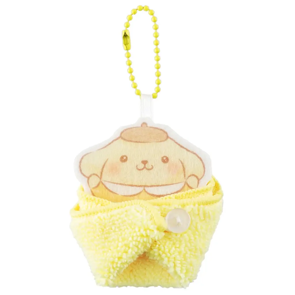 ミニタオルで包んだ赤ちゃんのようなサンリオキャラクターズが愛らしい、「サンリオキャラクターズ おくるみミニタオルキーホルダー」が全国のカプセルトイ自販機にて、2025年10月中旬より順次発売！ 画像 4