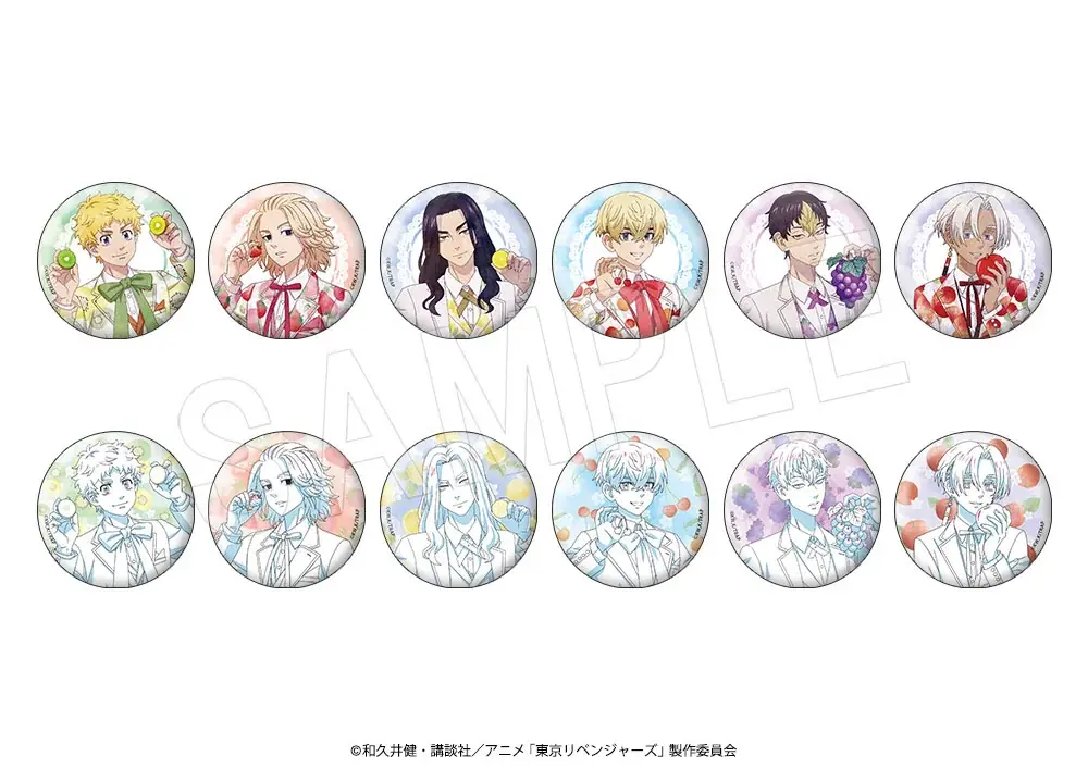 TVアニメ『東京リベンジャーズ』とフルーツパーラー「果実園リーベル」のコラボレーションが決定！旬の果物をふんだんに使ったコラボメニューや、オリジナルの新規描き下ろしグッズが登場！ 画像 11