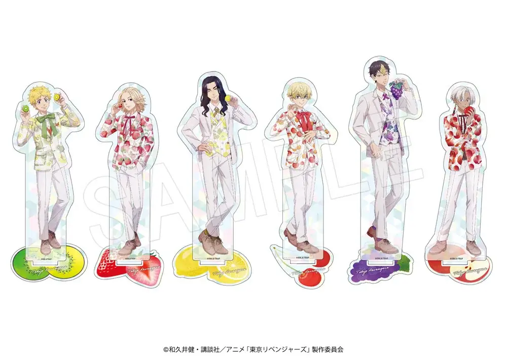 TVアニメ『東京リベンジャーズ』とフルーツパーラー「果実園リーベル」のコラボレーションが決定！旬の果物をふんだんに使ったコラボメニューや、オリジナルの新規描き下ろしグッズが登場！ 画像 13