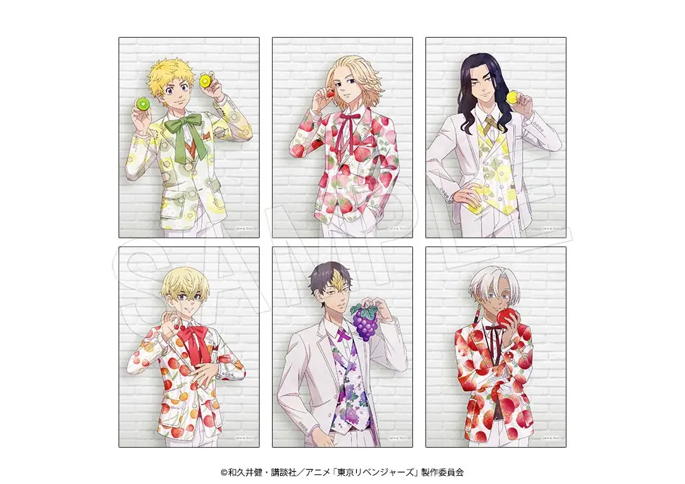 TVアニメ『東京リベンジャーズ』とフルーツパーラー「果実園リーベル」のコラボレーションが決定！旬の果物をふんだんに使ったコラボメニューや、オリジナルの新規描き下ろしグッズが登場！ 画像 16