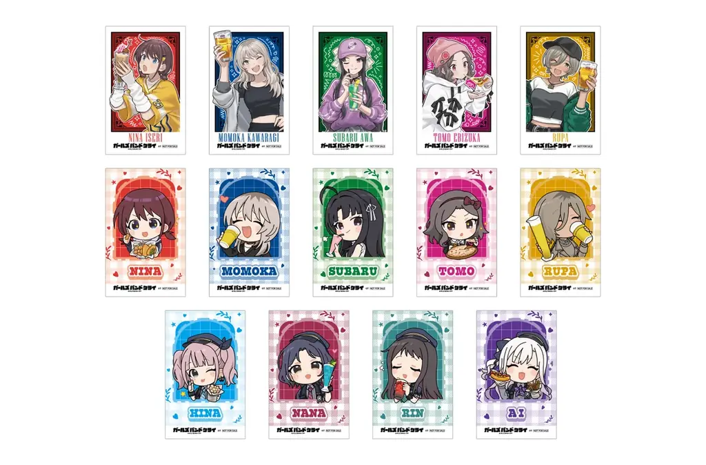 『ガールズバンドクライ』×英国風PUB「HUB」が開催決定。コラボ記念グッズが「あみあみ」から登場。 画像 4