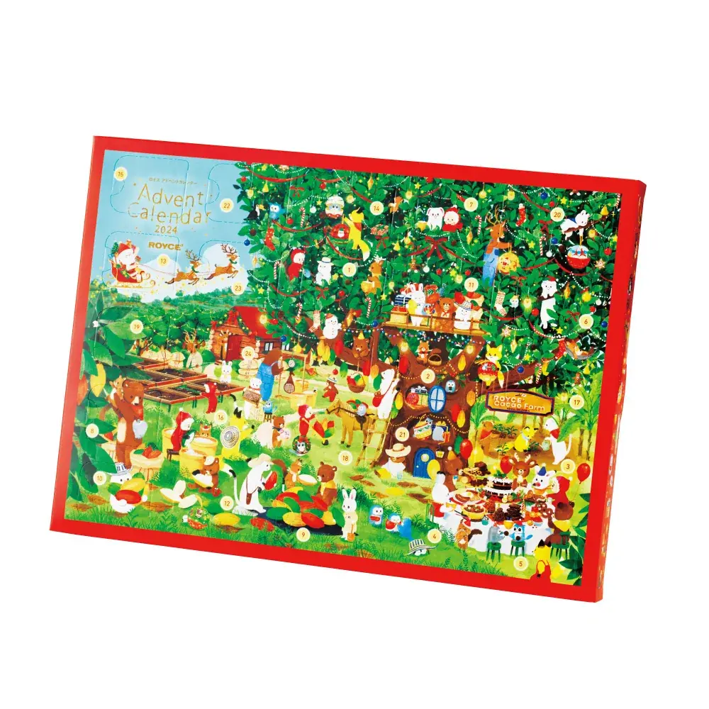 【ロイズ】クリスマスまでをおいしく＆楽しくカウントダウン！毎年人気のアドベントカレンダーを11月4日に発売！ 画像 10