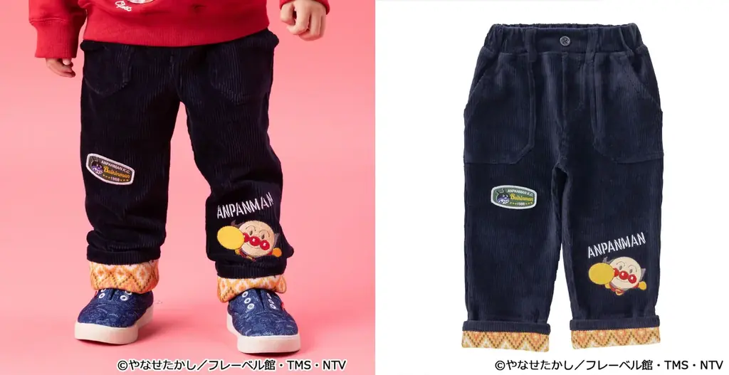 アンパンマンとなかまたちのノルディック柄デザインがおしゃれな総柄アウターや、ミトンやマフラーのふわふわアップリケが可愛いトレーナーなど、冬めくこれからの季節を楽しく過ごせるアイテムが新登場！ 画像 10