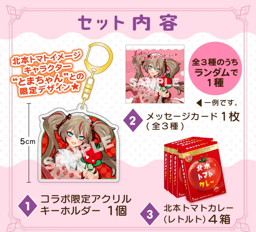 Vtuber「春日部つくし」と「北本トマトカレー」のコラボ商品を「ちょこたび埼玉」のオンラインショップで先行販売！ 画像 2