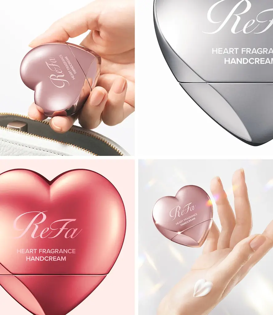 手肌も、気分も、うるおいプラス。魅惑の香りが、ハートを満たす。「ReFa HEART FRAGRANCE HANDCREAM」2025年12月10日（水）ReFa GINZAにて新発売 画像 2