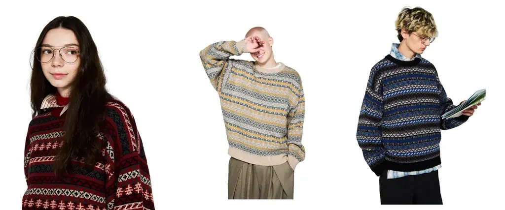 昨年大好評だったアパレルブランド「RAGEBLUE」とのコラボアイテム！第2弾の今年は、遂に「辛ラーメン」が登場！！10月31日（金）からニットやスウェットなど、秋冬アイテムを発売。 画像 3