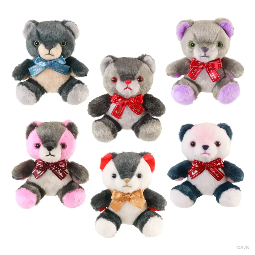 にじさんじから「NIJIベアキーホルダー Vol.2」が登場！2025年10月27日(月)18時から販売開始！ 画像 4