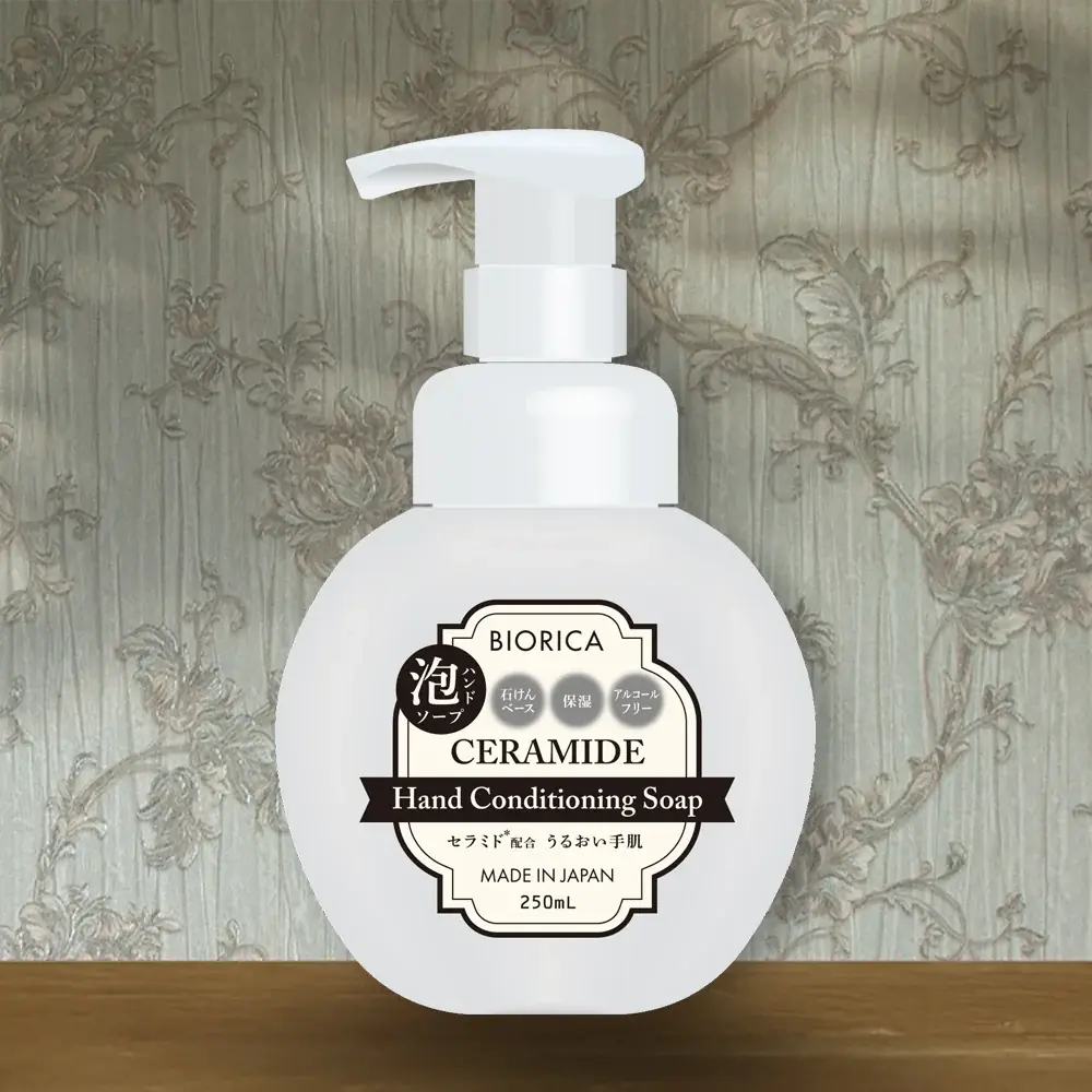 手洗いの習慣をスキンケアに変えるという新発想。ふわふわ泡でやさしさに包まれるセラミド(＊1)配合アルコールフリー泡ハンドソープ 画像 4