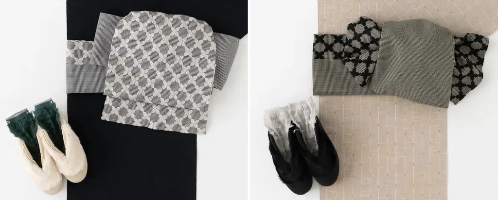 ＜きものやまと×mintdesigns＞コラボレーション第3弾 ‐ テキスタイルが光る「レースへこ帯」と「フリンジ足袋ソックス」をリリース 画像 1