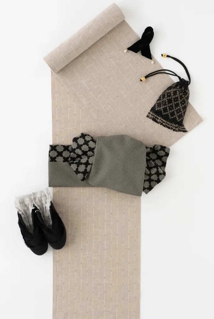 ＜きものやまと×mintdesigns＞コラボレーション第3弾 ‐ テキスタイルが光る「レースへこ帯」と「フリンジ足袋ソックス」をリリース 画像 4