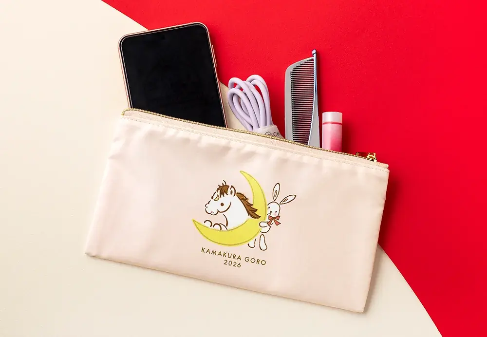 【鎌倉五郎本店】『午年半月』が公式通販で先行予約開始！さらに通販限定”午年福ポーチ”も 画像 5