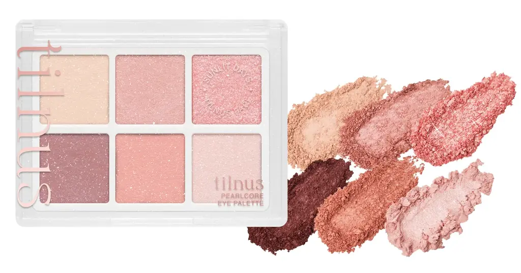 日韓共同開発コスメブランド「tilnus（ティルナス）」からまばたきのたび、パールがきらめく6色アイ＆ハイライトパレットが新発売 イメージモデル・NiziUの“パールコア”な新ビジュアルも公開！ 画像 5
