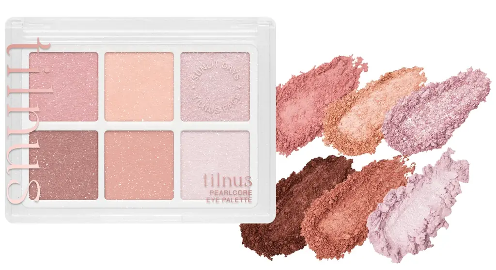 日韓共同開発コスメブランド「tilnus（ティルナス）」からまばたきのたび、パールがきらめく6色アイ＆ハイライトパレットが新発売 イメージモデル・NiziUの“パールコア”な新ビジュアルも公開！ 画像 7